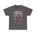 Pretty & Patriotic Tee — "Pretty & Patriotic" Graphic T-Shirt (Fourth of July, USA Pride)