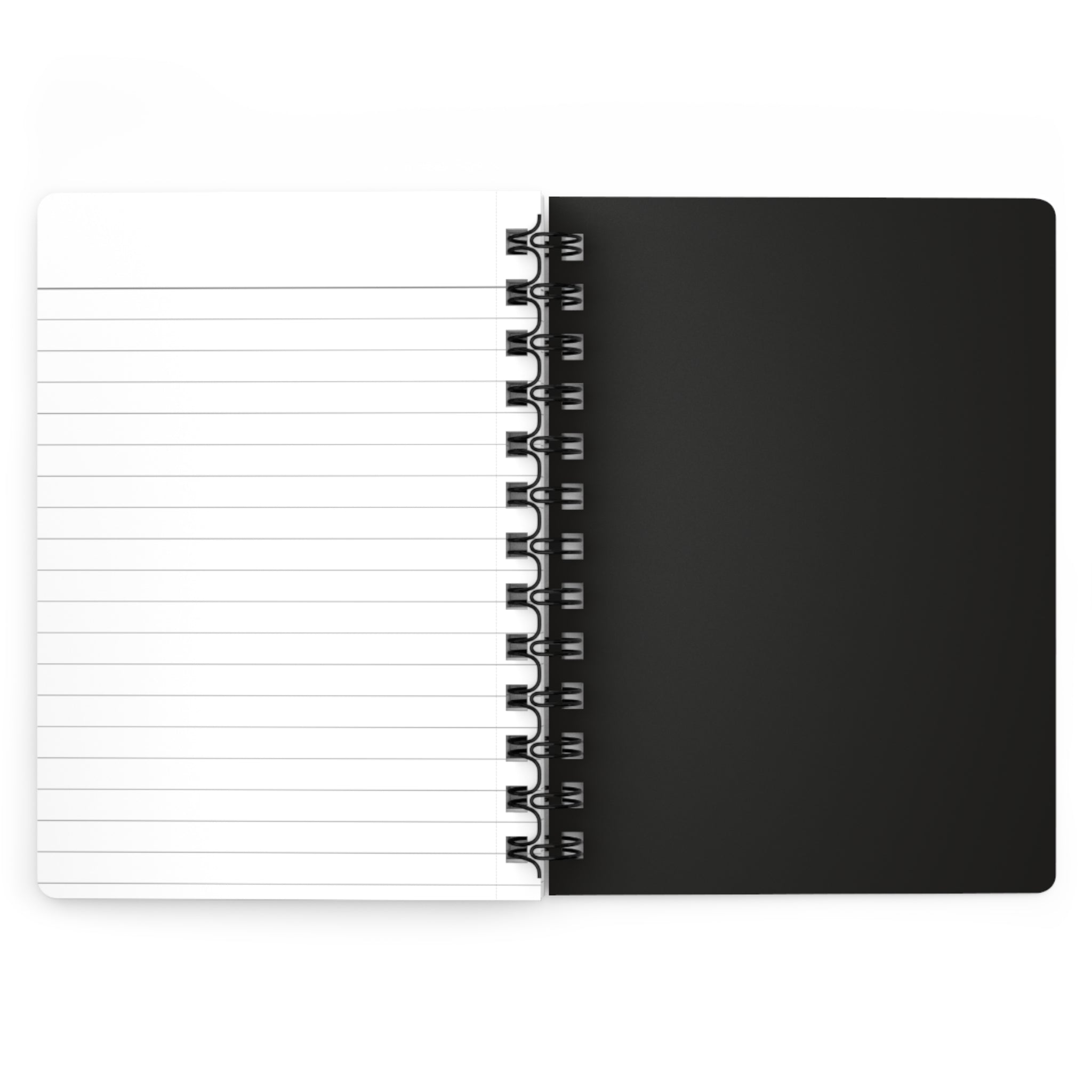 Leopard Chic Spiral Journal — Cute Black Girl Character Notebook