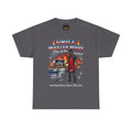 Grill Master Mode T‑Shirt — Funny BBQ Dad Tee with Flames & Grill