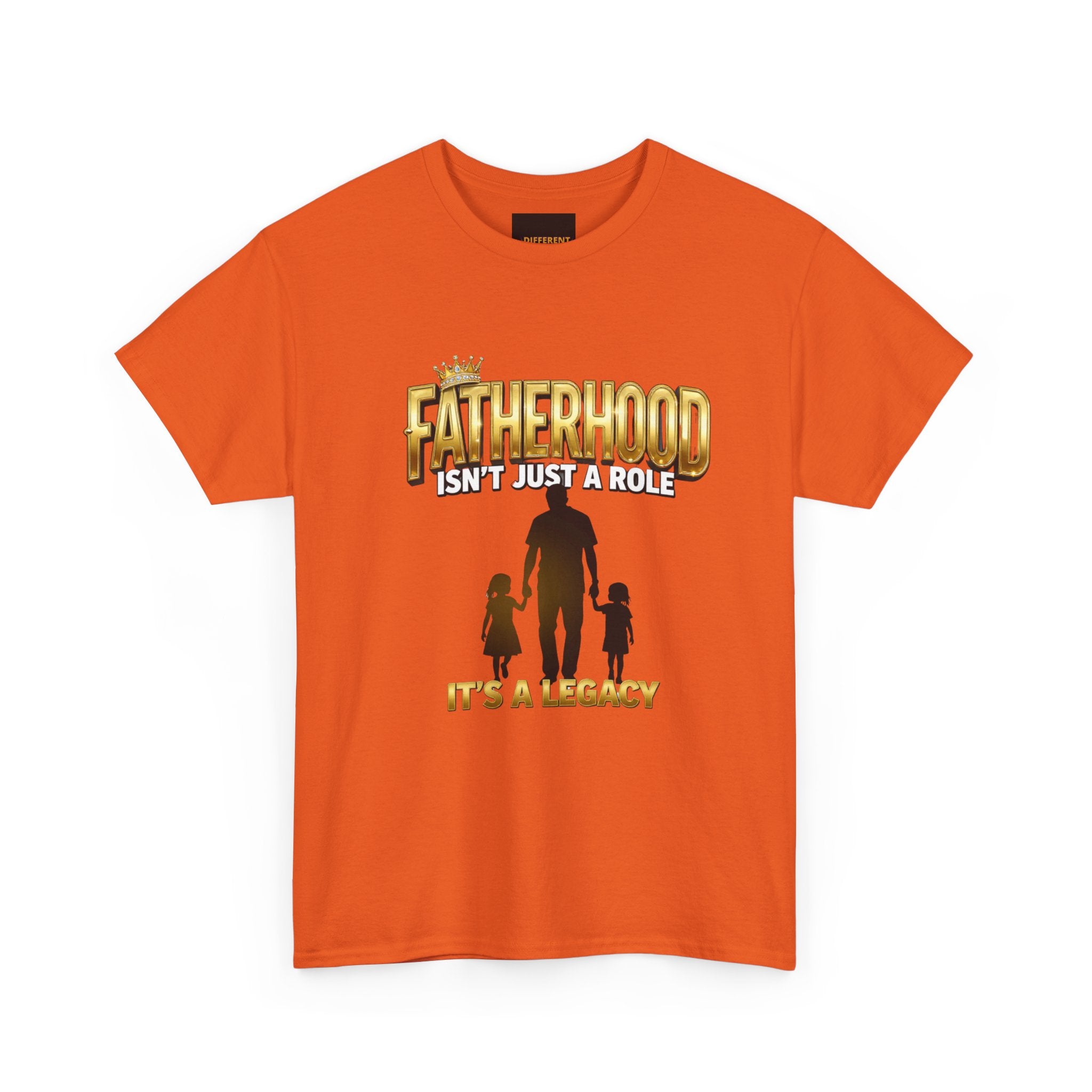 Fatherhood Tee - "Fatherhood Isn't Just a Role, It's a Legacy" Graphic T-Shirt