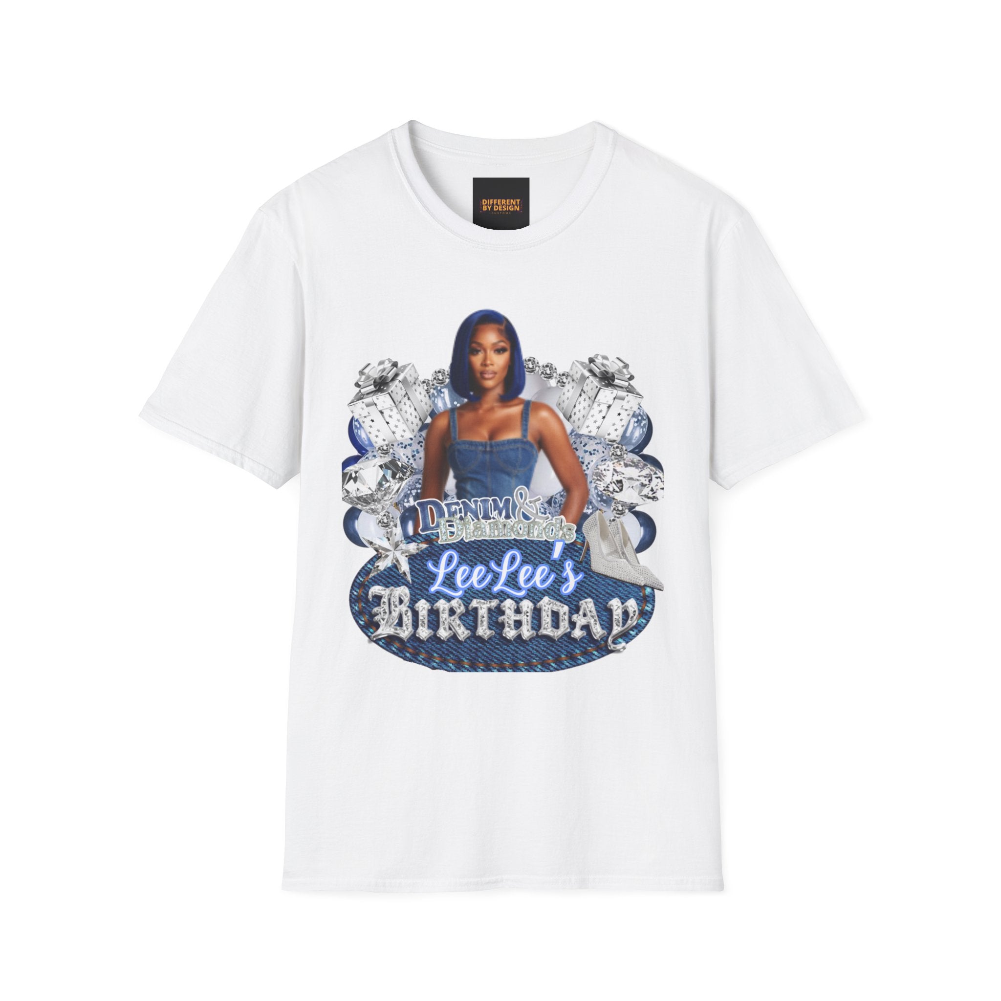 Birthday Photo Tee — Personalized Celebration T-Shirt