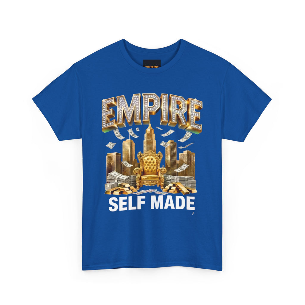 Empire Skyline T-Shirt — Gold Throne City Graphic Tee