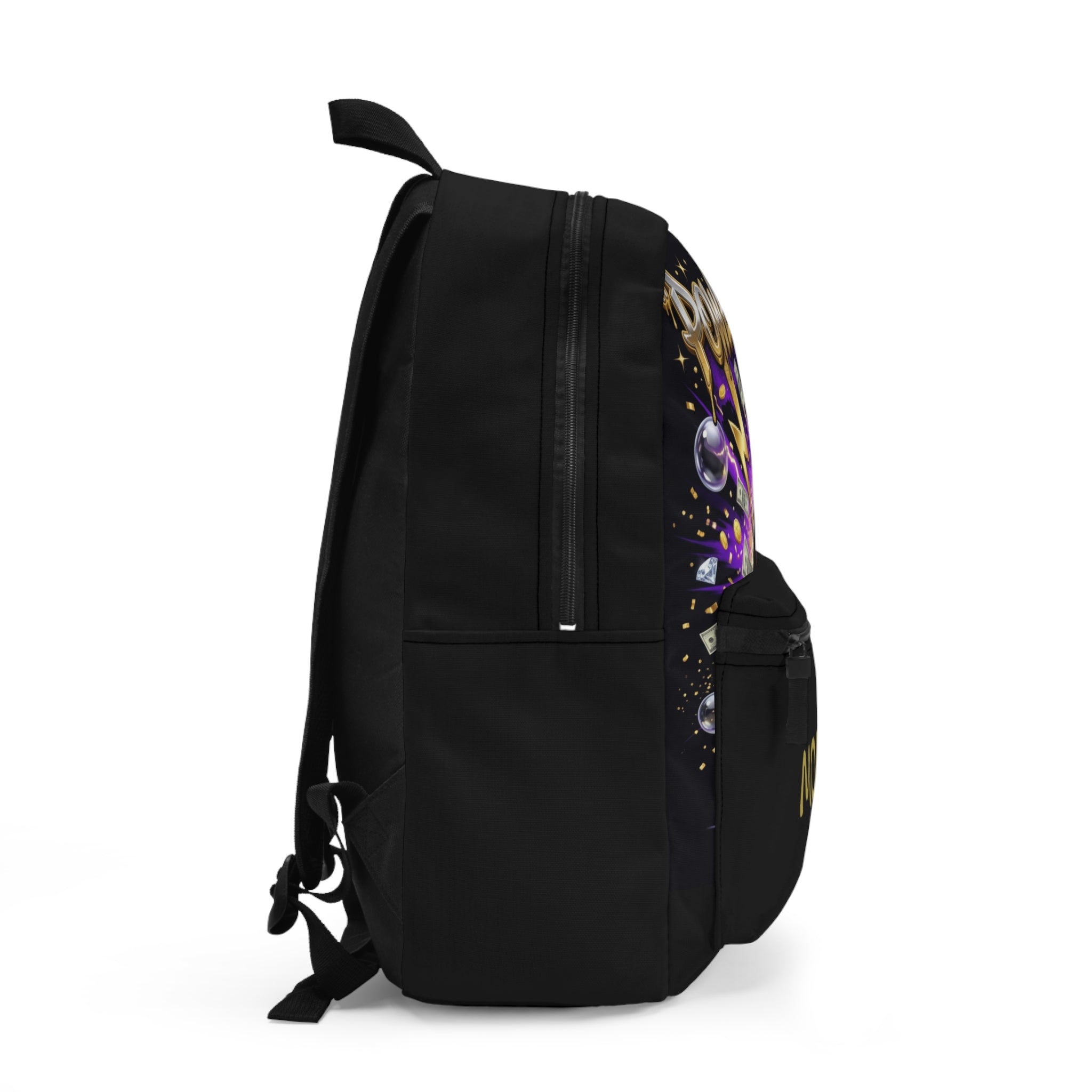 Power Couple Backpack — Personalized "Monae" Afrocentric Couple Design
