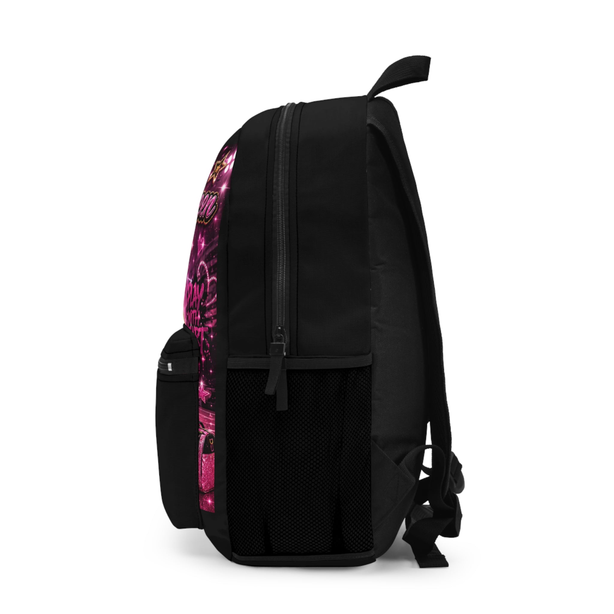 Hoop Queen Backpack – Girls' Basketball Graphic School Bag