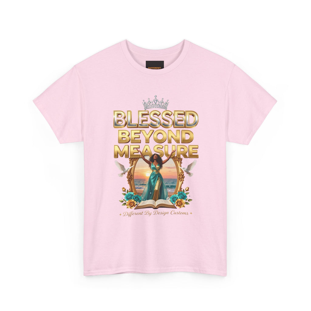 Blessed Beyond Measure Tee — Religious Faith Graphic T-Shirt