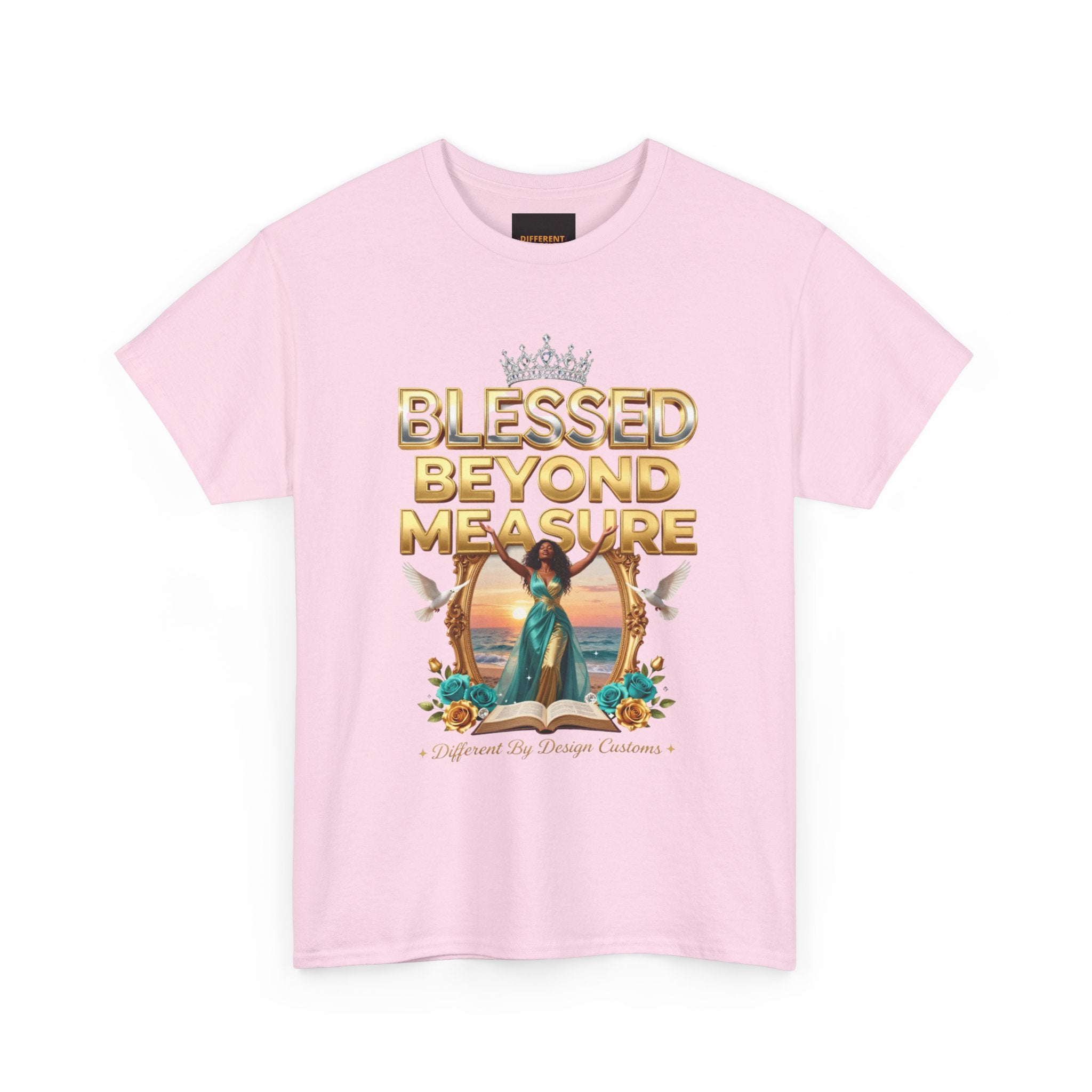 Blessed Beyond Measure Tee — Religious Faith Graphic T-Shirt
