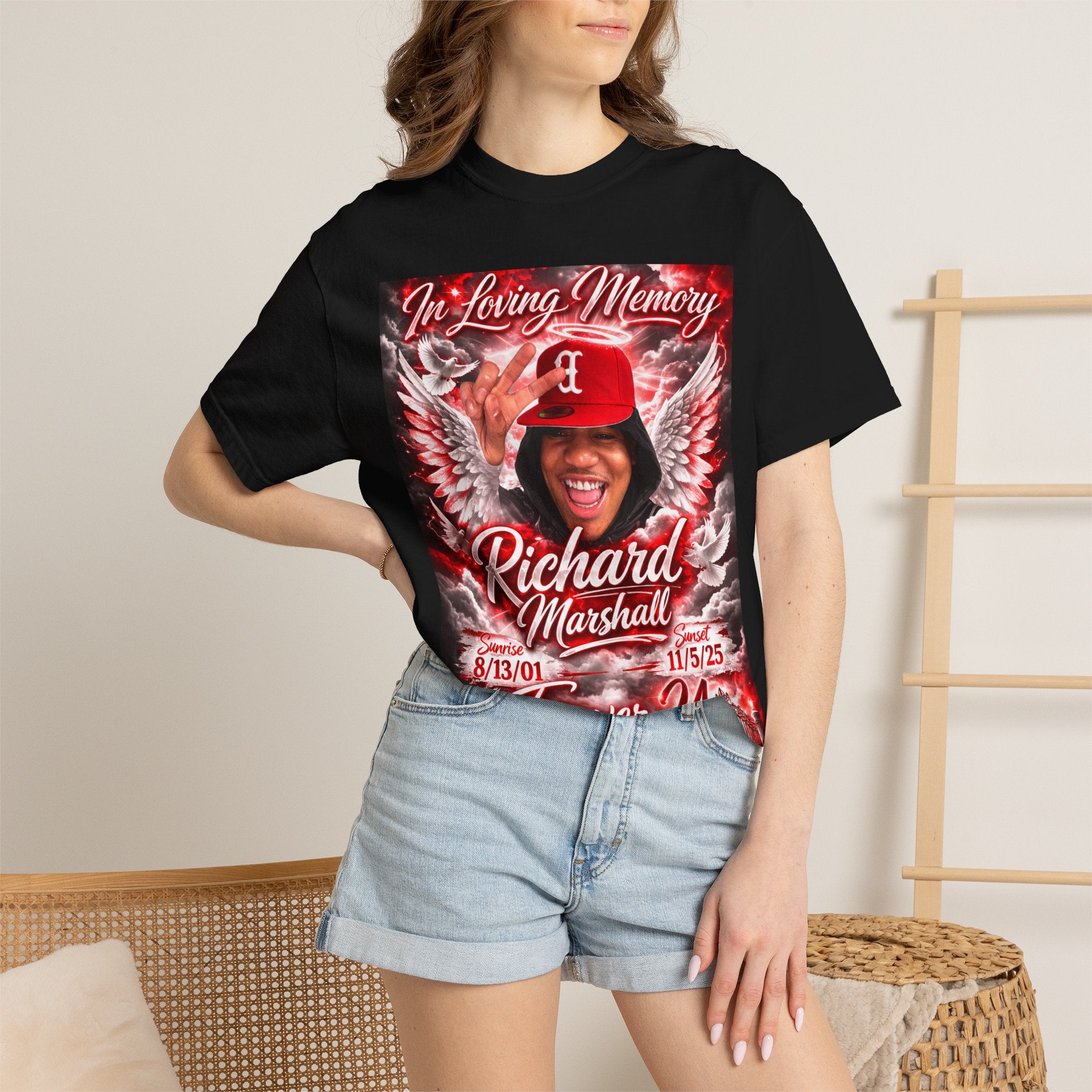 Memorial T-Shirt — In Loving Memory Richard Marshall Forever 24