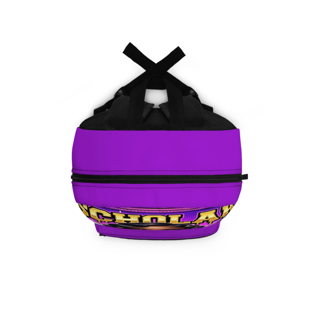 Scholar Queen Backpack — Purple Cute Student Backpack with ‘Scholar’ Design