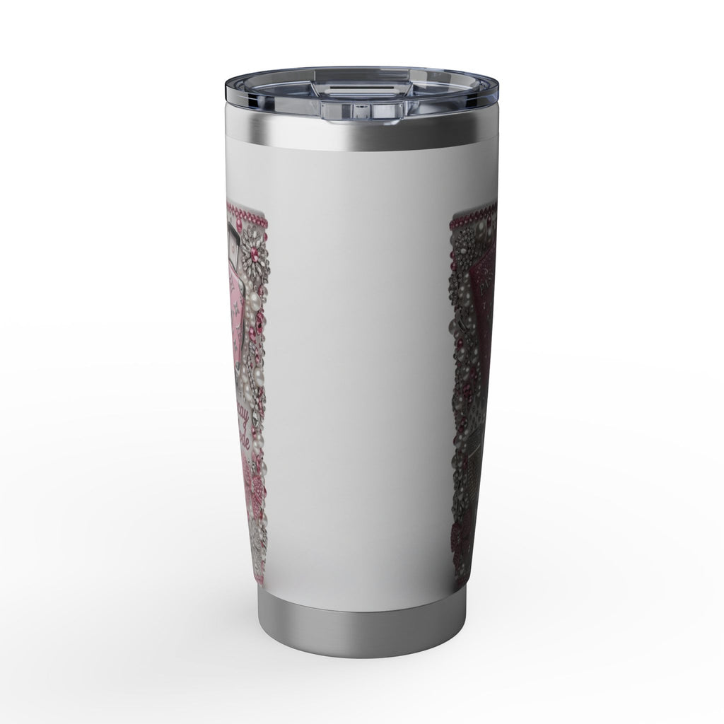 Passport Princess 20oz Tumbler – 'First Class Only' Travel Mug for Glamorous Wanderlust