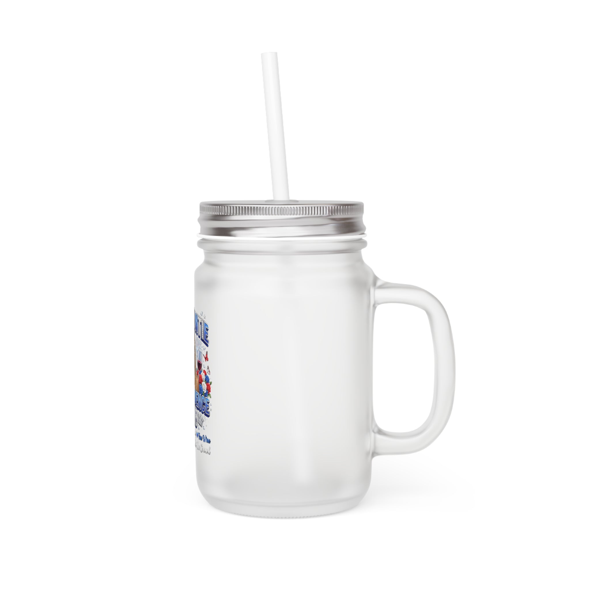 Independence Club Mason Jar Tumbler — Patriotic 'Rich Auntie' 4th of July Gift