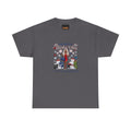 Patriotic Beachy Vibes Tee — "Too Cute to Blend In" Graphic T-Shirt