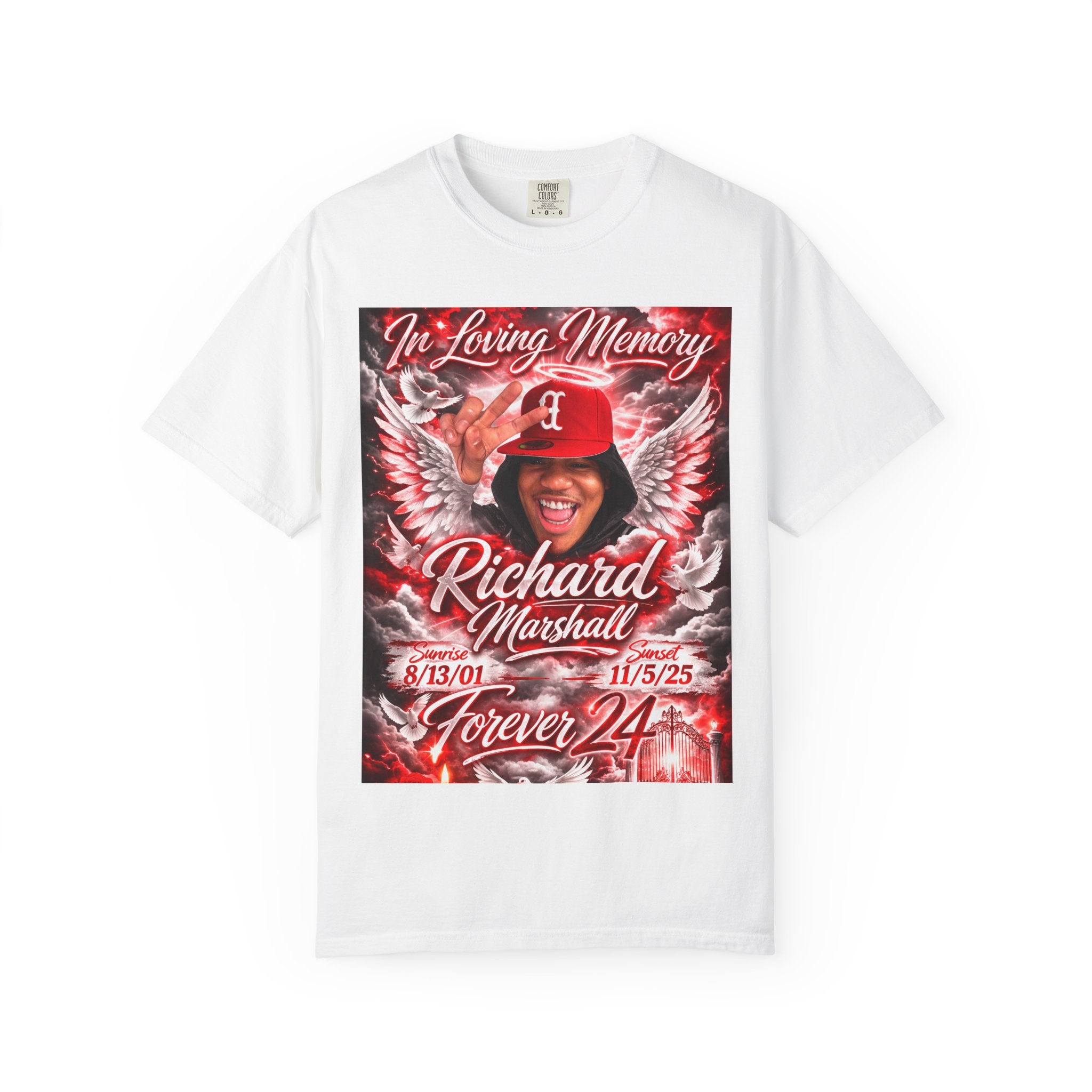 Memorial T-Shirt — In Loving Memory Richard Marshall Forever 24