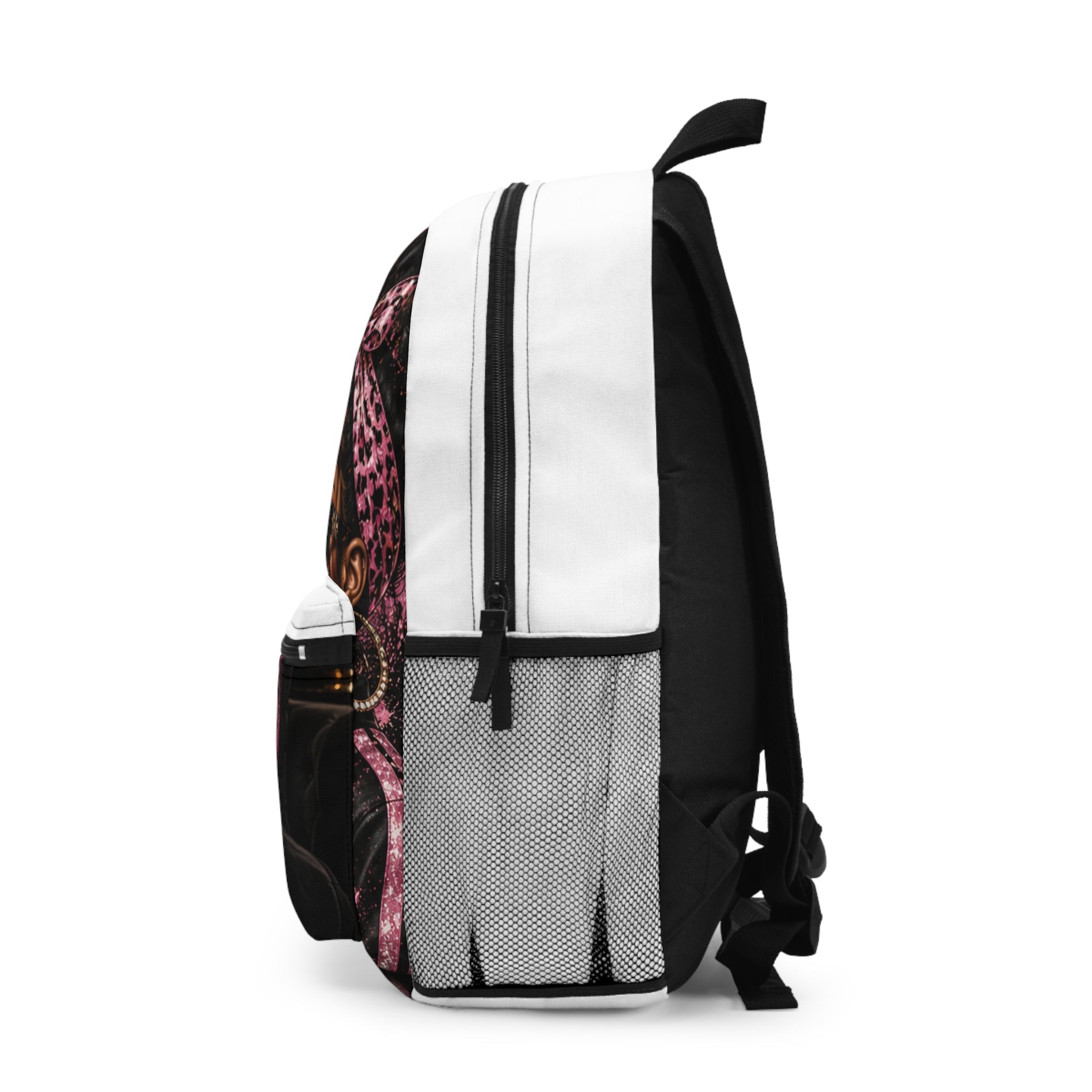 Backpack — "Too Glam to Give a Damn" Fashion Backpack