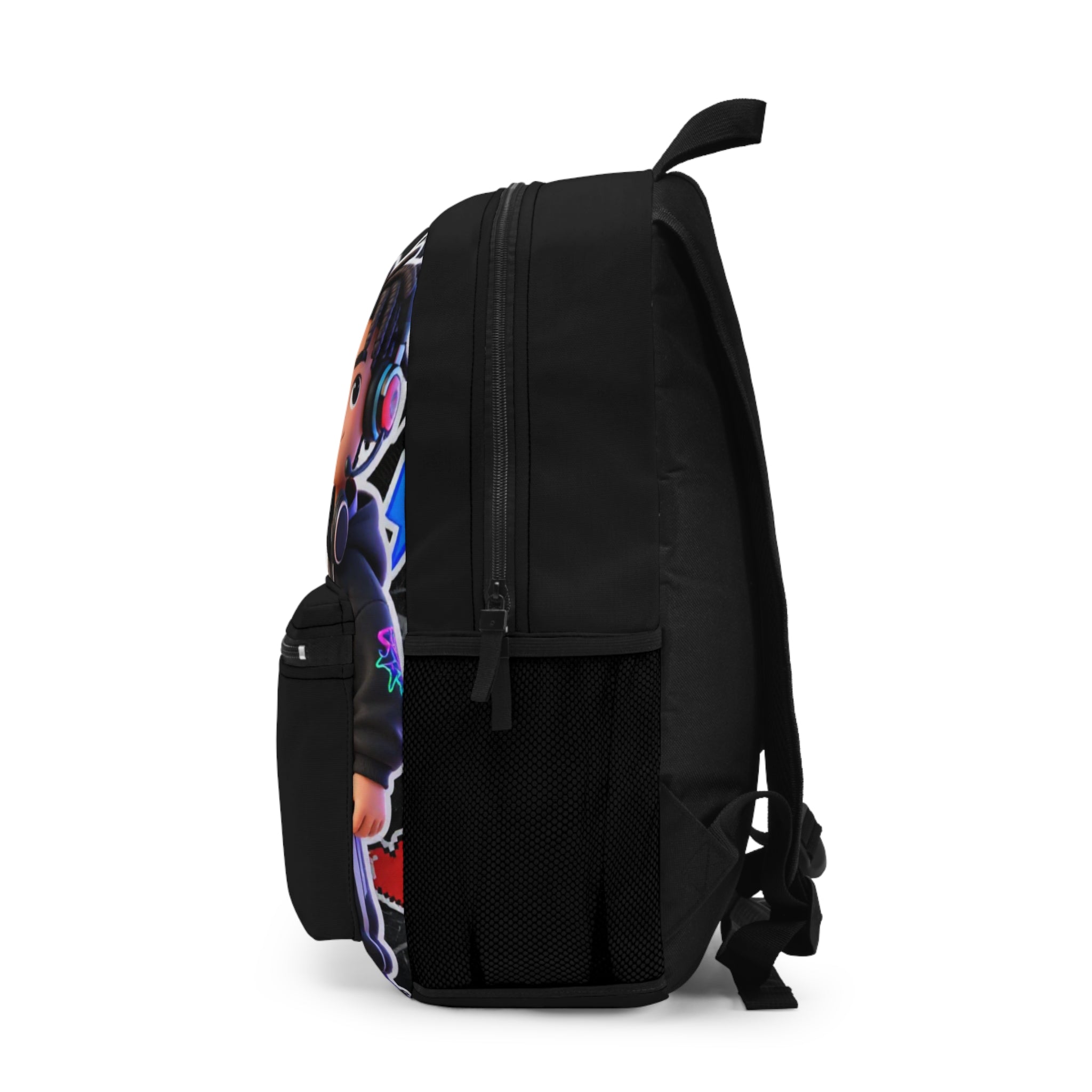 Gaming Backpack — Personalized "Game Over" Gamer Kids School Bag (Name: Trevor)