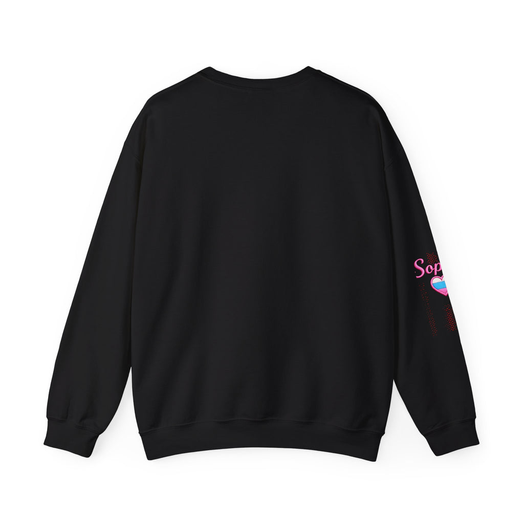 Grammy Established 2024 Crewneck Sweatshirt — Pink & Blue Retro Family Gift