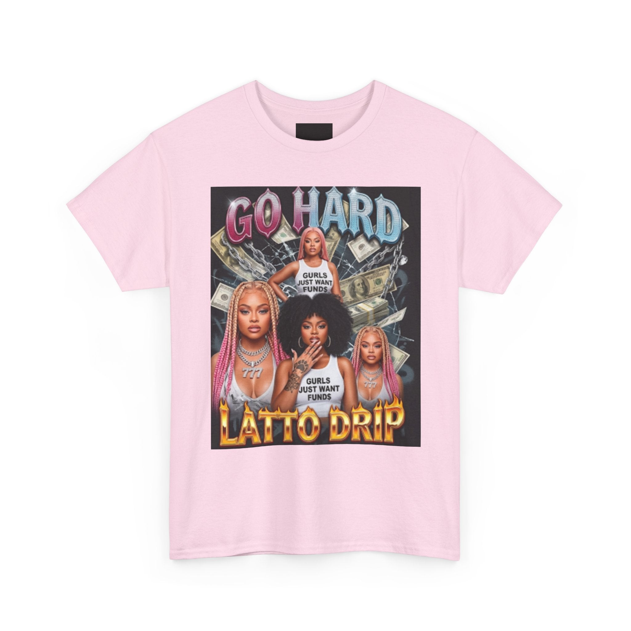 Latto Drip "Go Hard" Graphic Tee — Rap Fan Streetwear