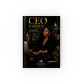 CEO Energy Hardback Journal — Luxury Guided Business Planner & Goal Notebook
