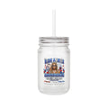 Independence Club Mason Jar Tumbler — Patriotic 'Rich Auntie' 4th of July Gift