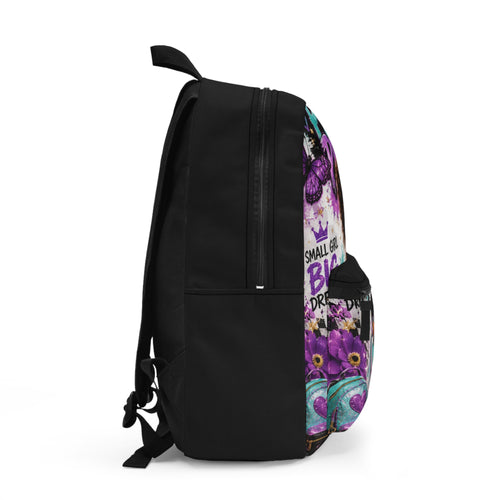 Backpack — 'Pedal Princess' Cute Afro Girl Bike Backpack for Kids