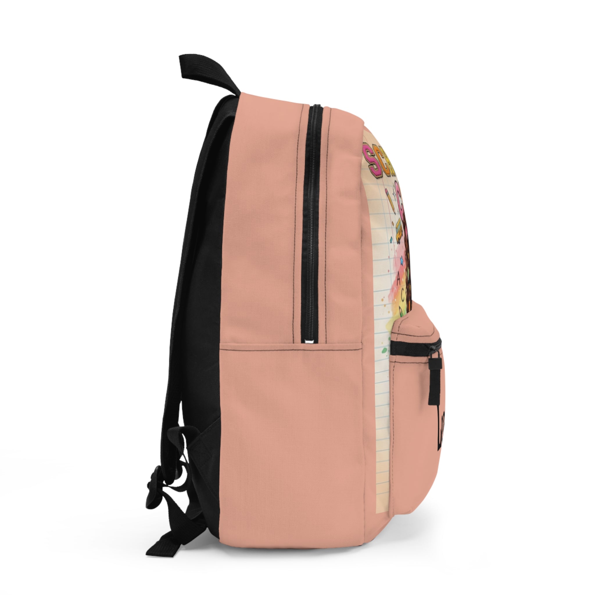 School Bus Cutie Personalized Backpack – Cute Back-to-School Kids Bag