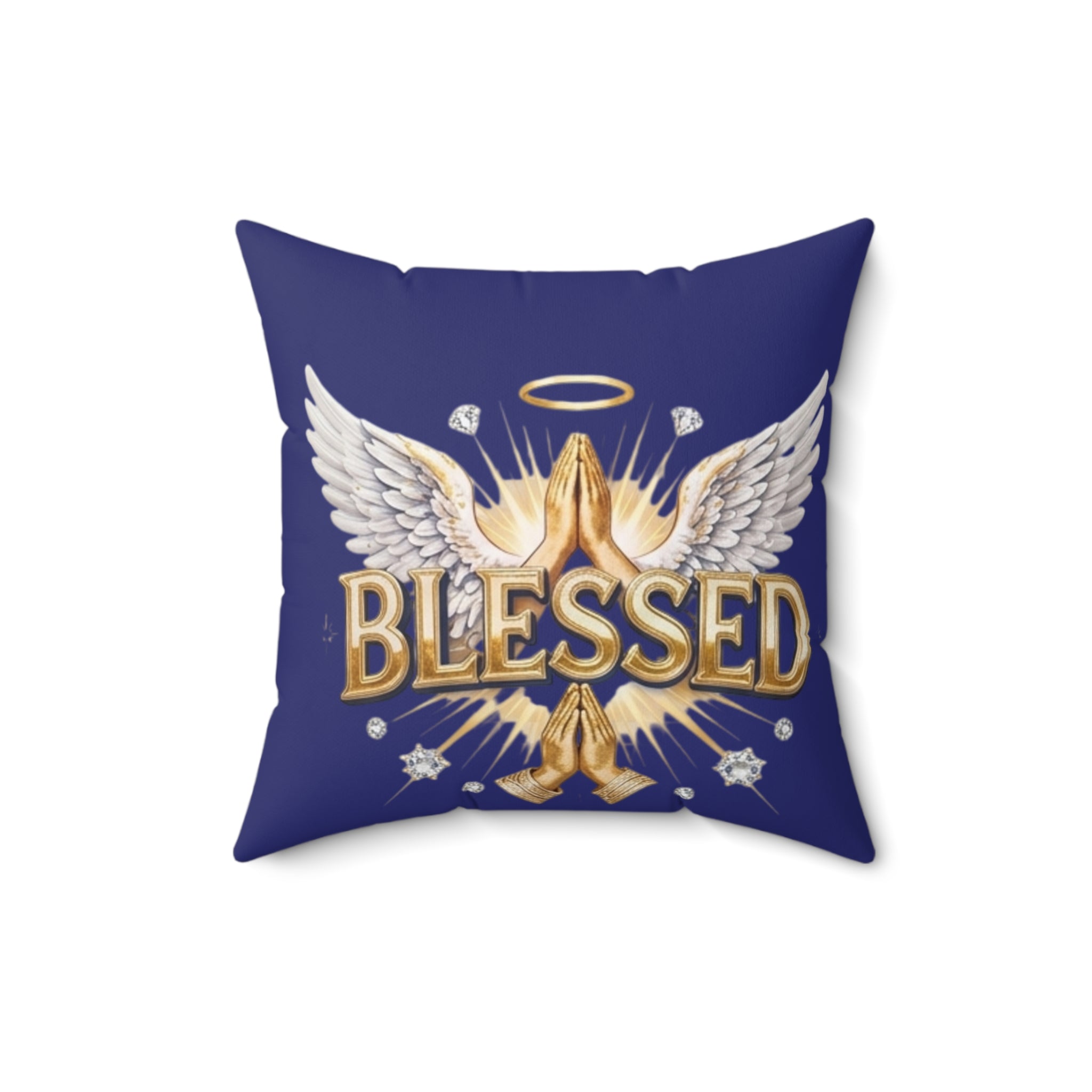 Spun Polyester Square Pillow