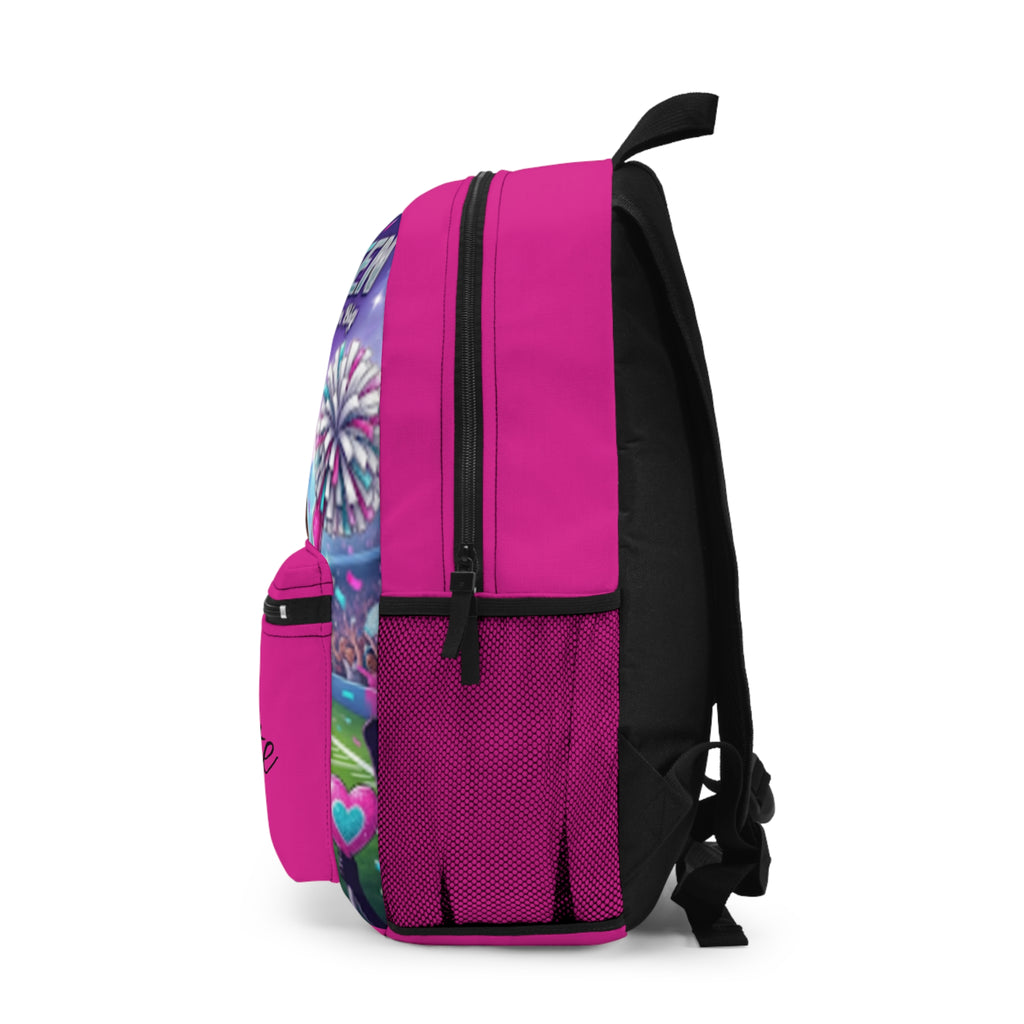 Cheer Queen Personalized Backpack — "Bridgette" Kids Cheerleader Bag