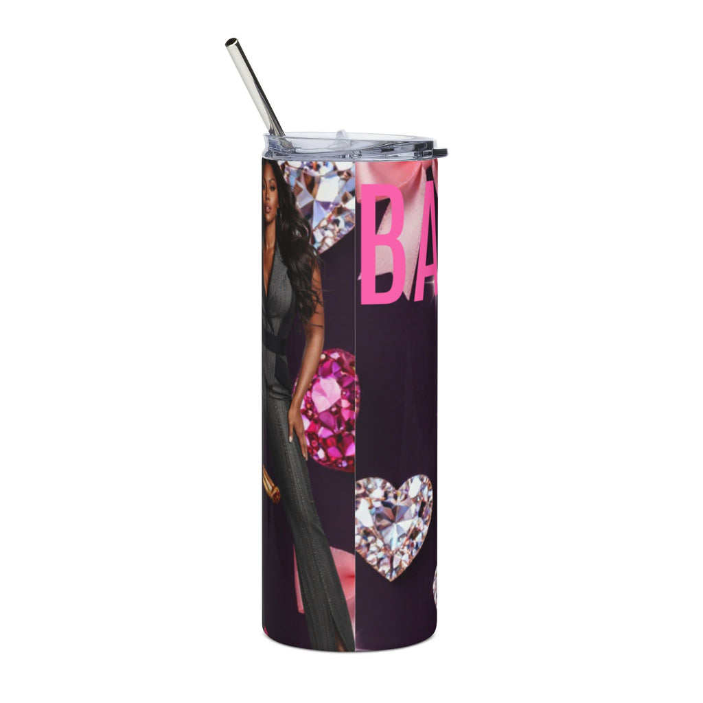 20oz Tumbler — Sparkling Heart 'Daddy I Love You' Stainless Steel Travel Cup