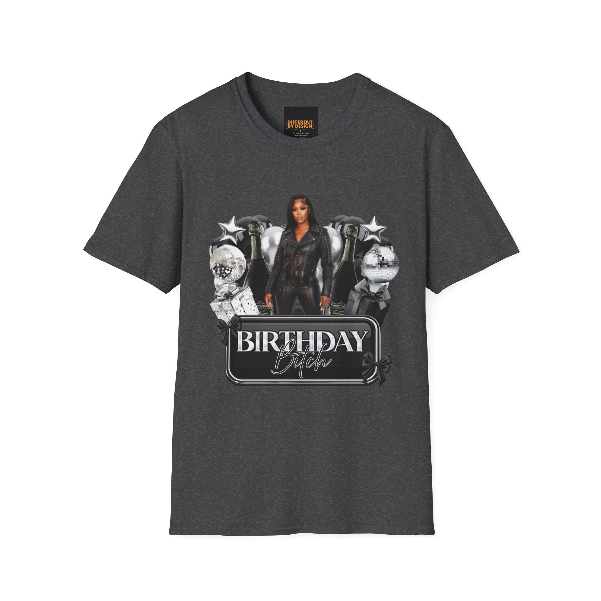Birthday Vibes T‑Shirt — "Birthday Bitch" Celebration Tee