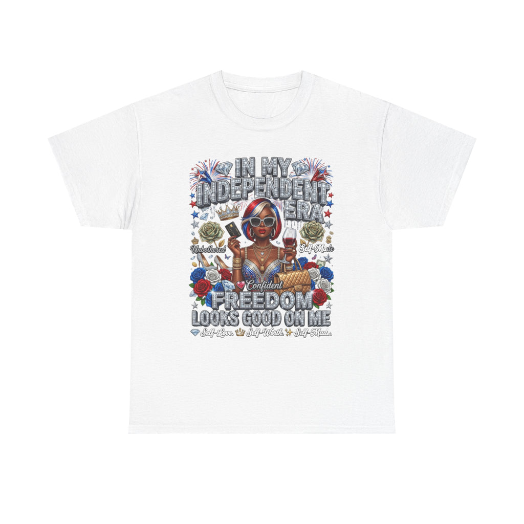 Independence Day Tee — "In My Independent Bag, Freedom Looks Good On Me" Patriotic 4th of July Shirt