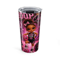 Hoop Queen 20oz Tumbler – Pink Basketball Girl Travel Cup