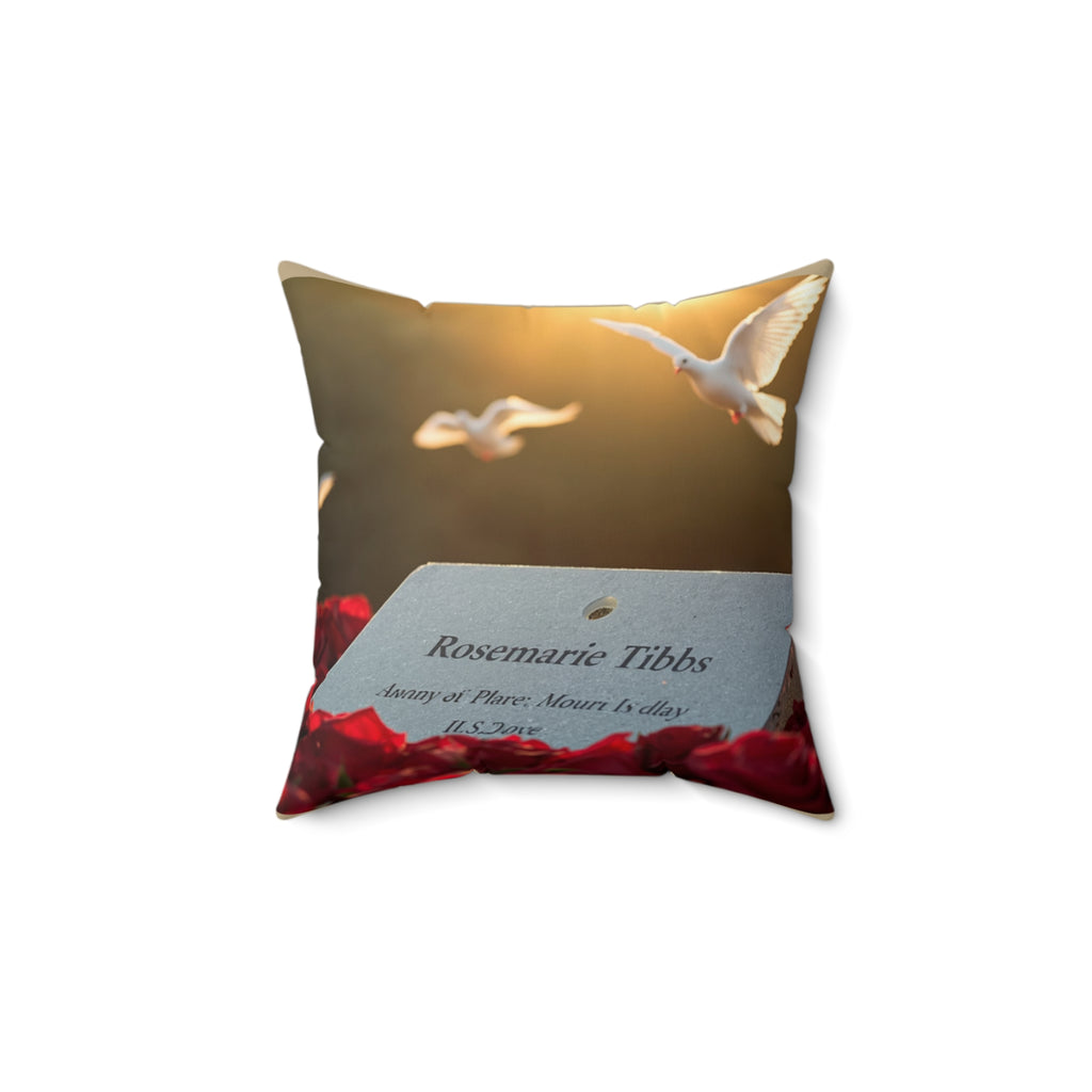 Memorial Photo Tribute Pillow