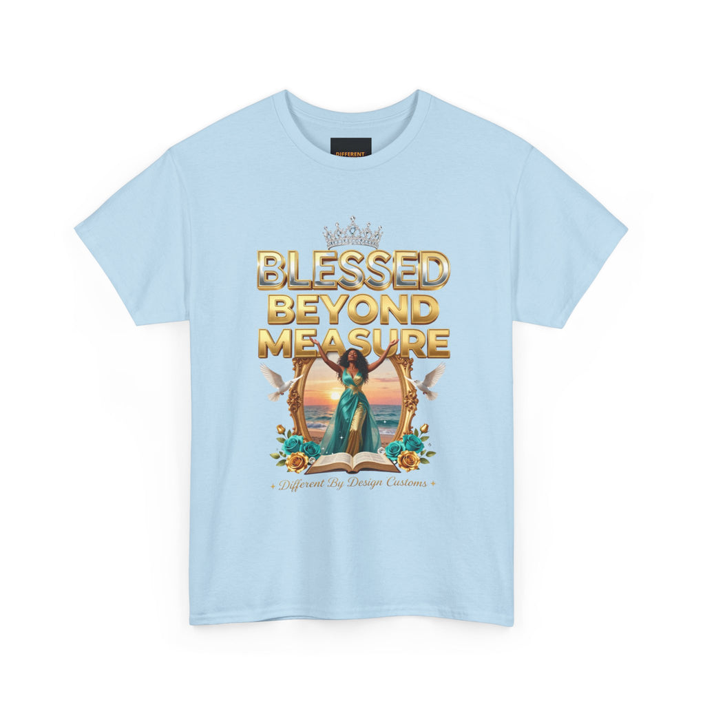 Blessed Beyond Measure Tee — Religious Faith Graphic T-Shirt
