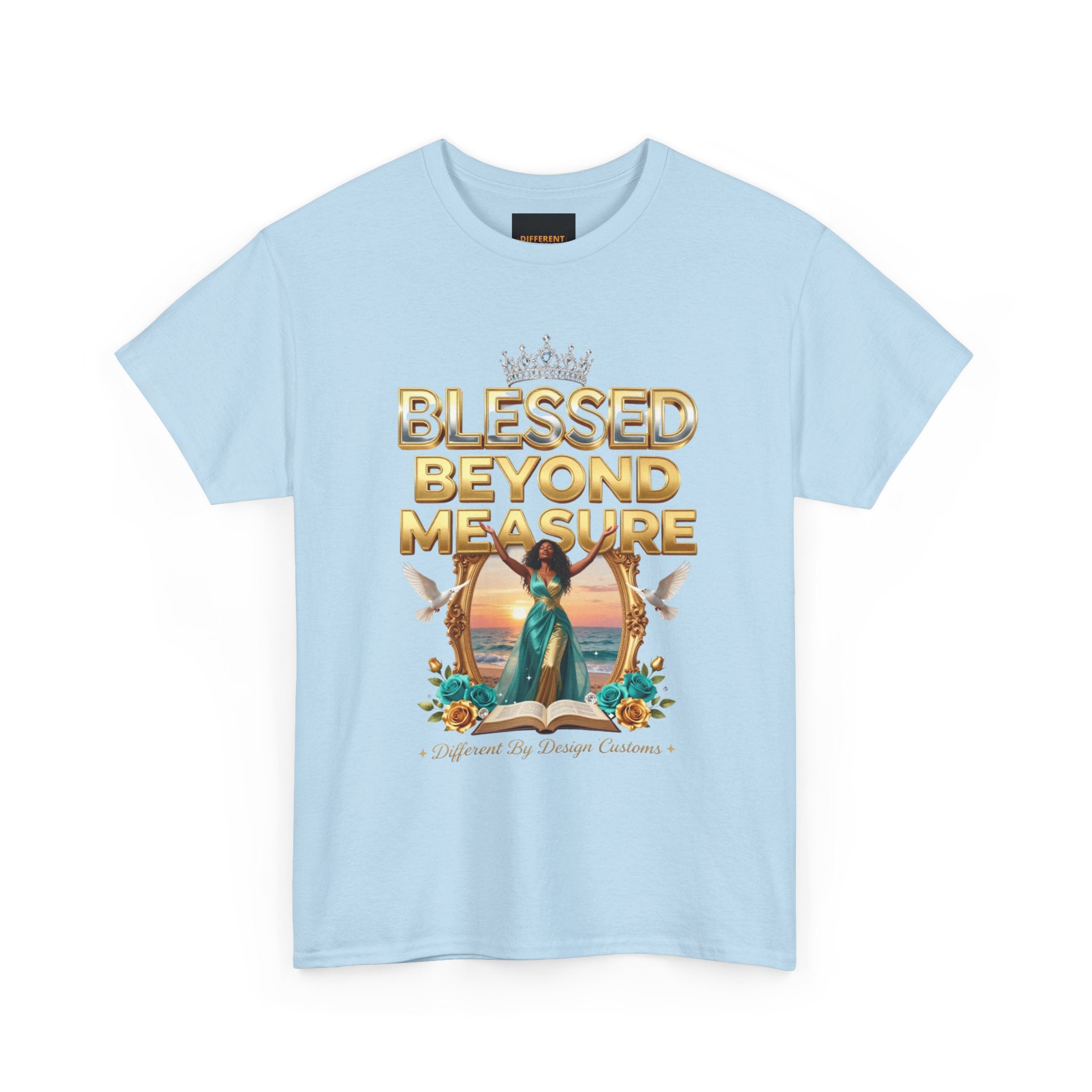 Blessed Beyond Measure Tee — Religious Faith Graphic T-Shirt