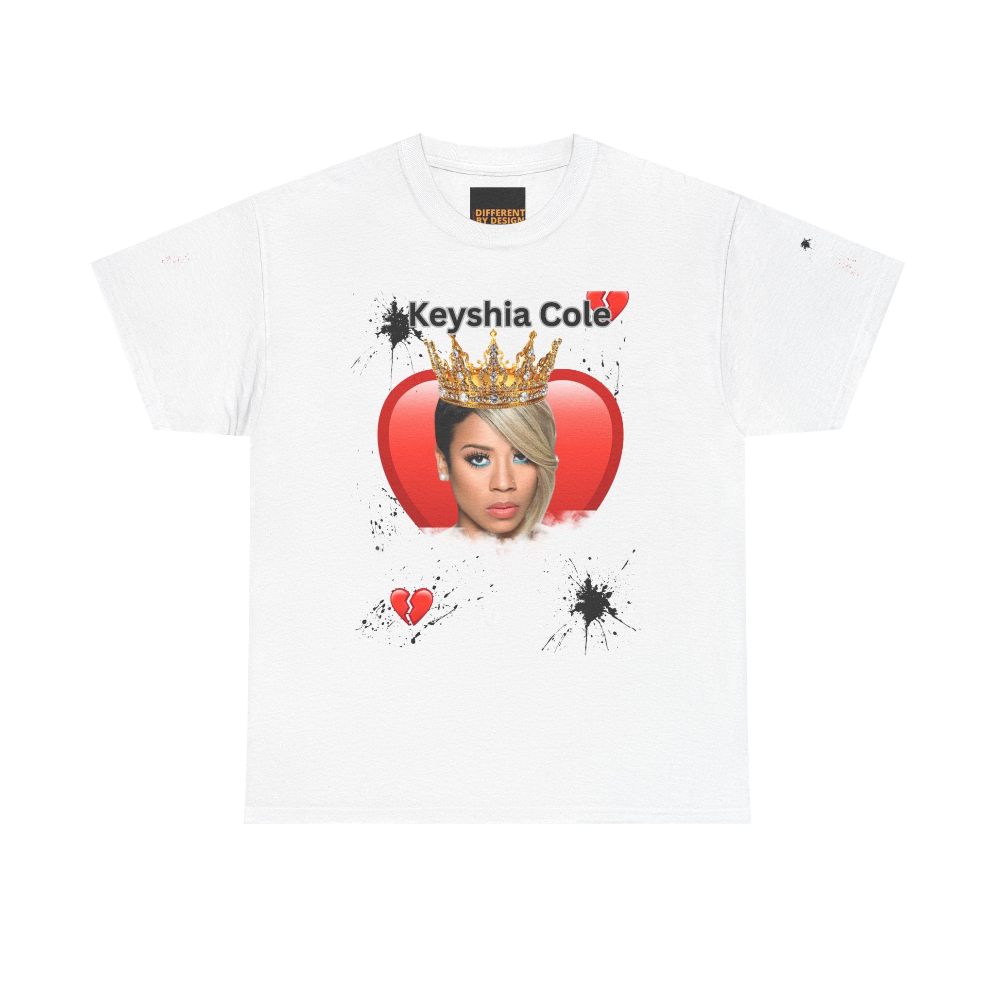 Graphic Tee — Crowned Heart Portrait Design