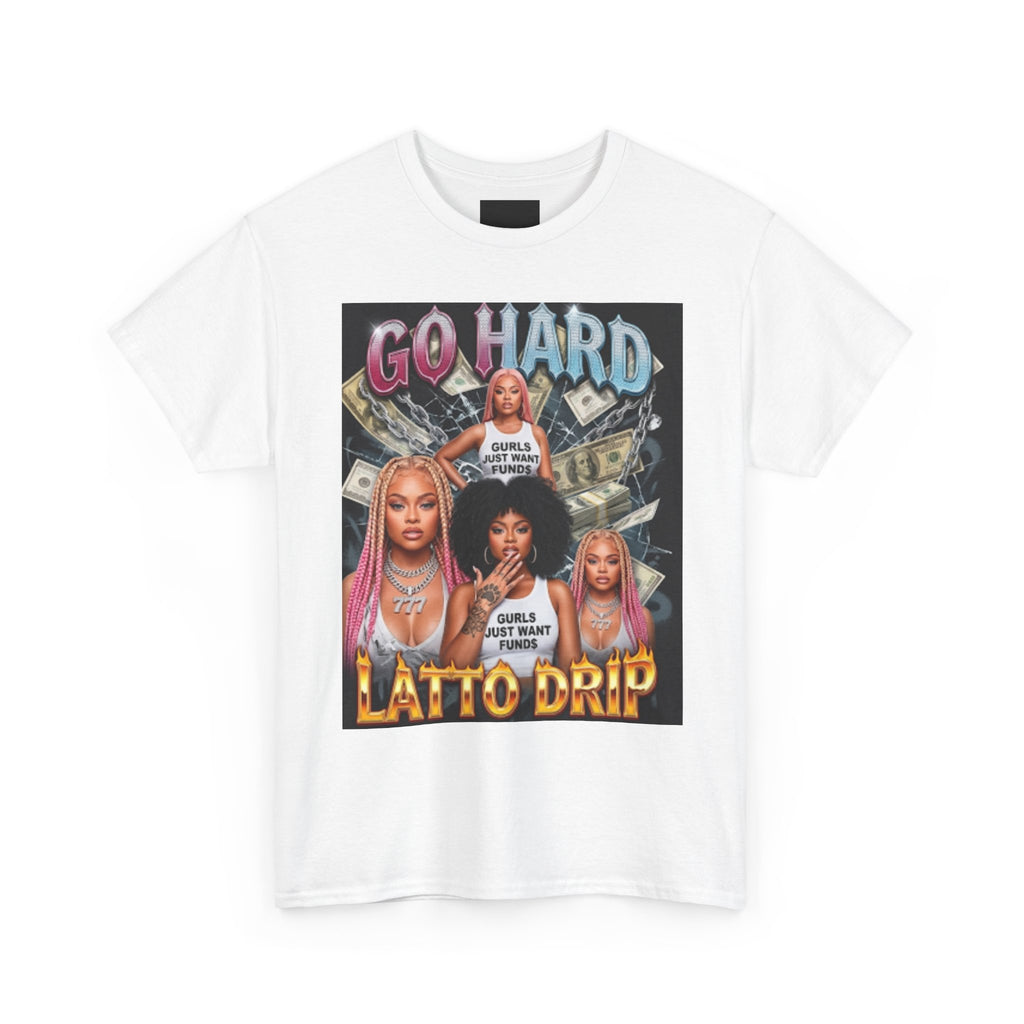 Latto Drip "Go Hard" Graphic Tee — Rap Fan Streetwear