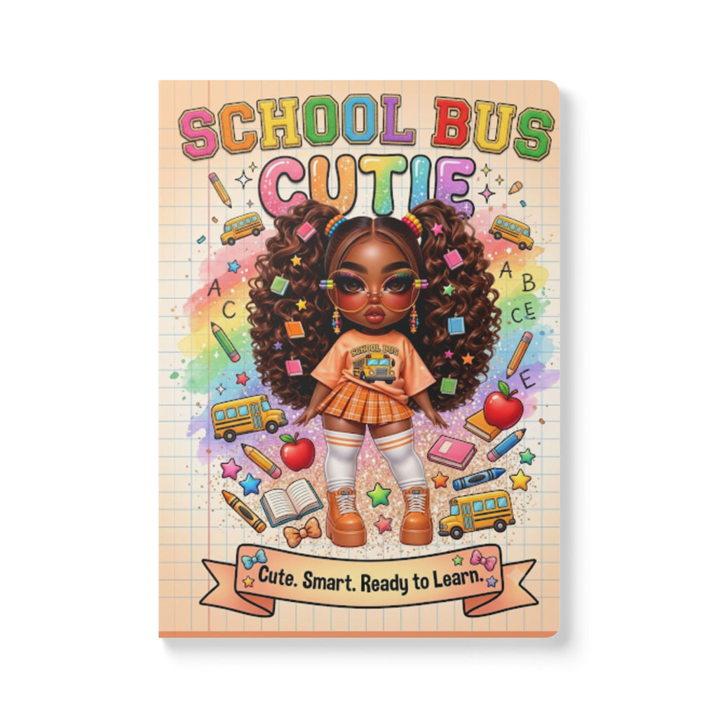 School Bus Cutie Softcover Journal — Cute, Smart, Ready to Learn Kids Notebook