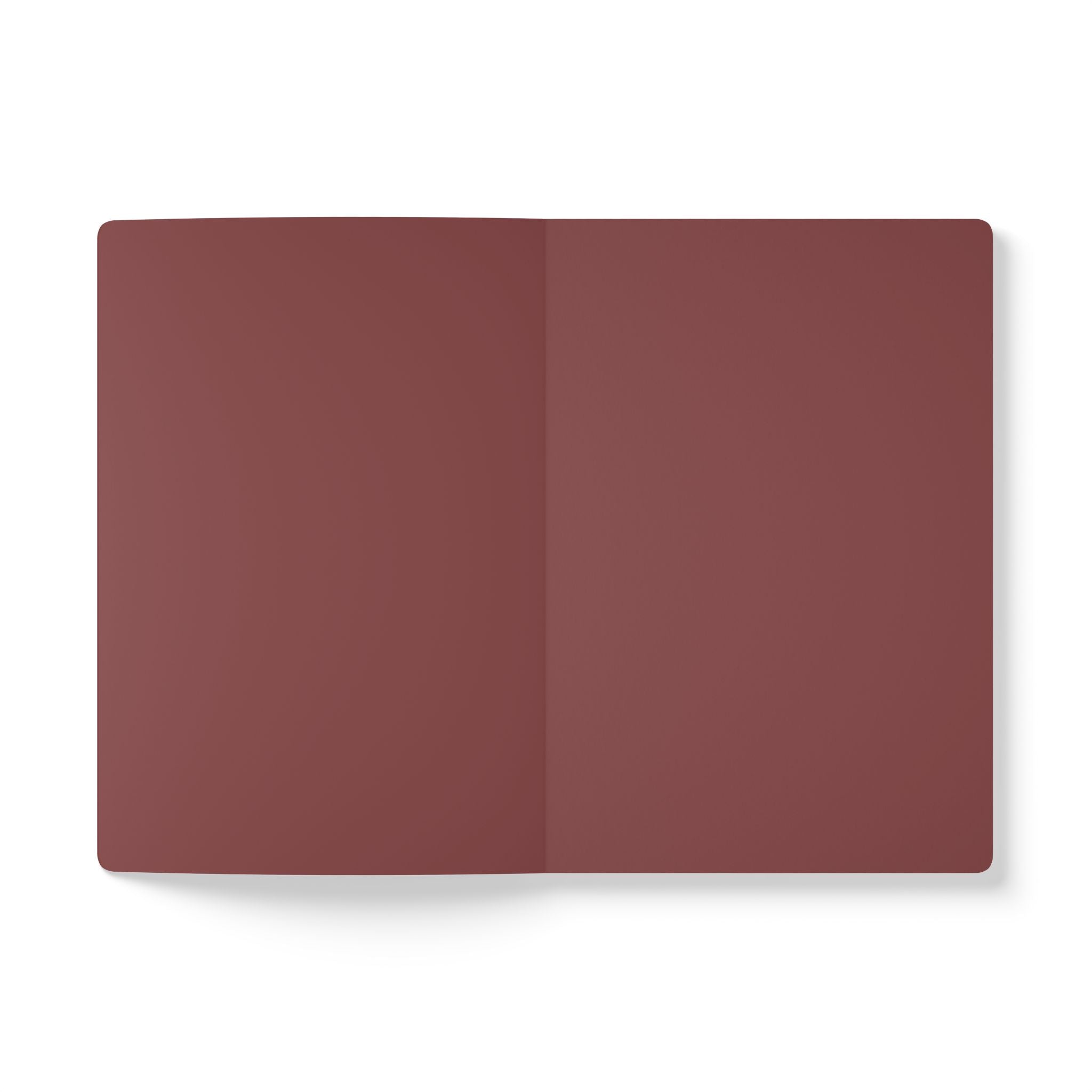 Cheerleader Girl Softcover Journal — Back-to-School Notebook with ABC Design