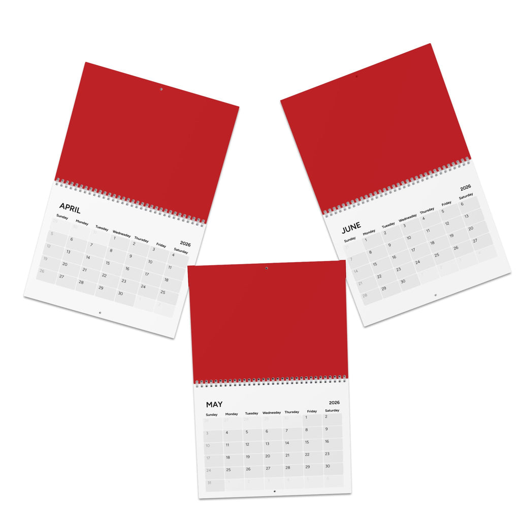 2026 Wall Calendar — Elegant Portraits Monthly Planner