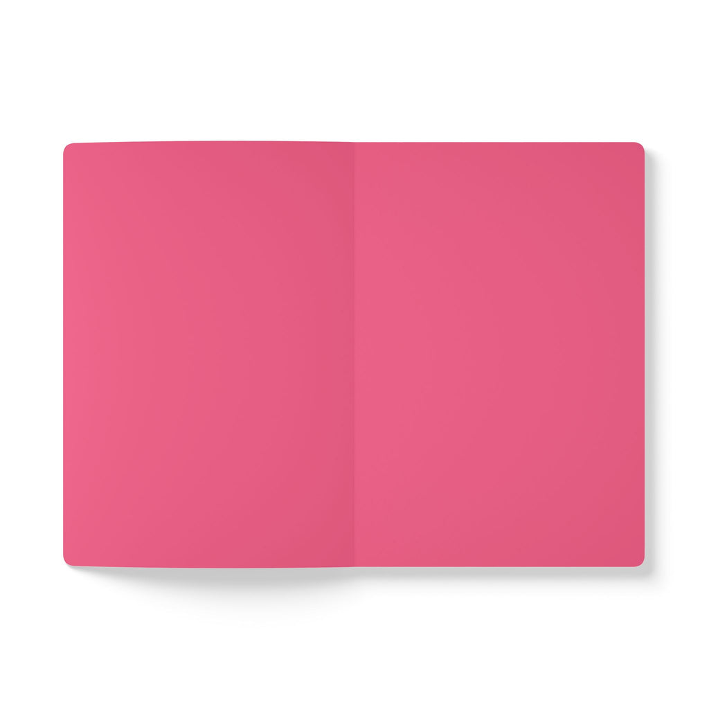 Preppy Girls Club Softcover Journal — Pink Schoolgirl Aesthetic Notebook