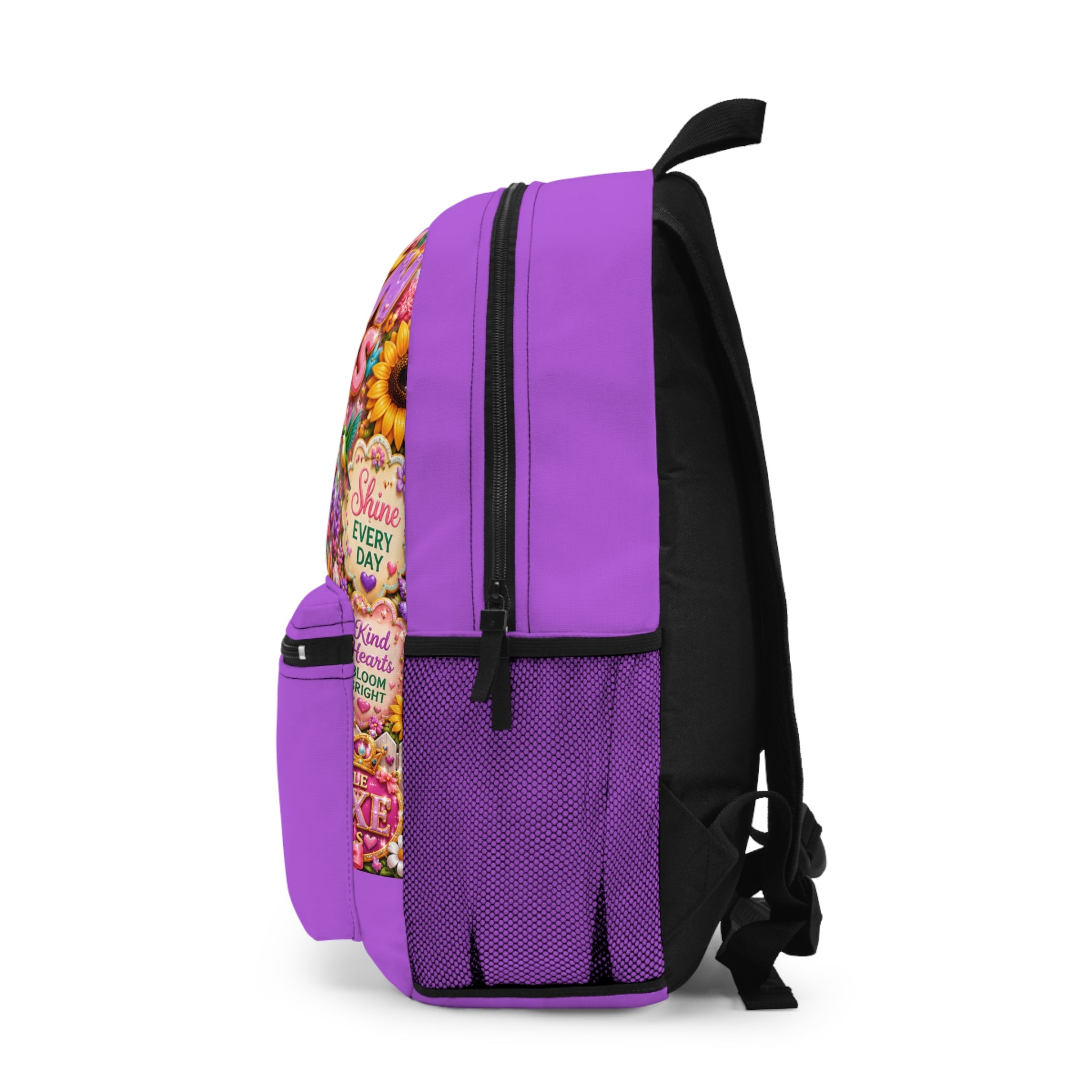 Garden Princess Kids Backpack — Floral Princess School Bag