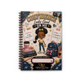 Confidence Looks Good On Me Spiral Notebook — Girl Power Ruled Journal for School & Self‑Confidence