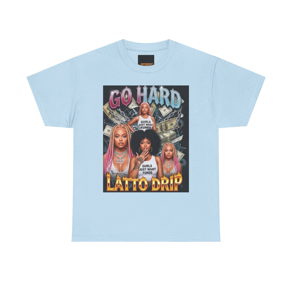 Latto Drip "Go Hard" Graphic Tee — Rap Fan Streetwear