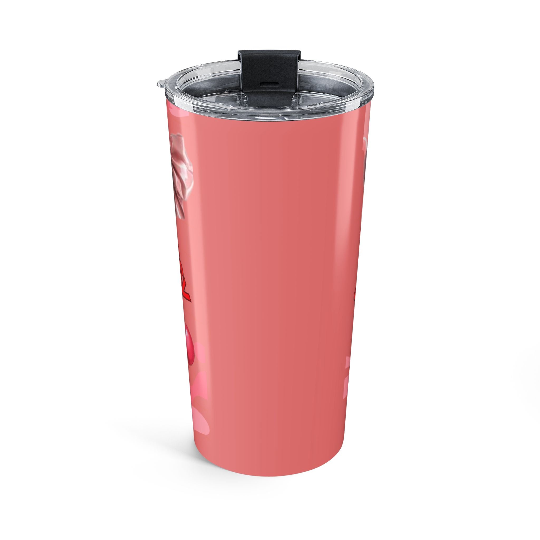 Strawberry Girl 20oz Tumbler — Cute Pink Character Stainless Travel Cup