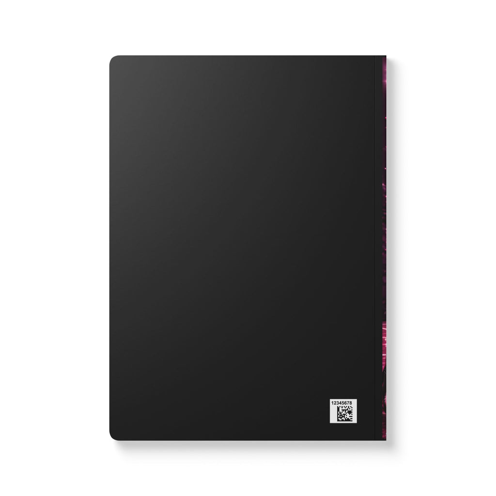 Hoop Queen Softcover Journal — 'Hoop Queen' Pink Basketball Notebook for Girls