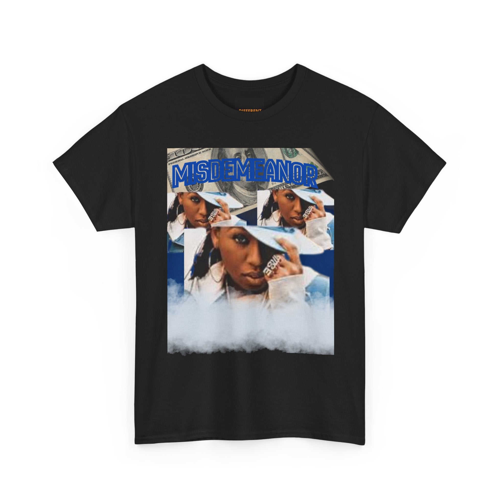 Mystic Vibes Tee — "MISTEMANO" Retro Portrait Graphic T-Shirt