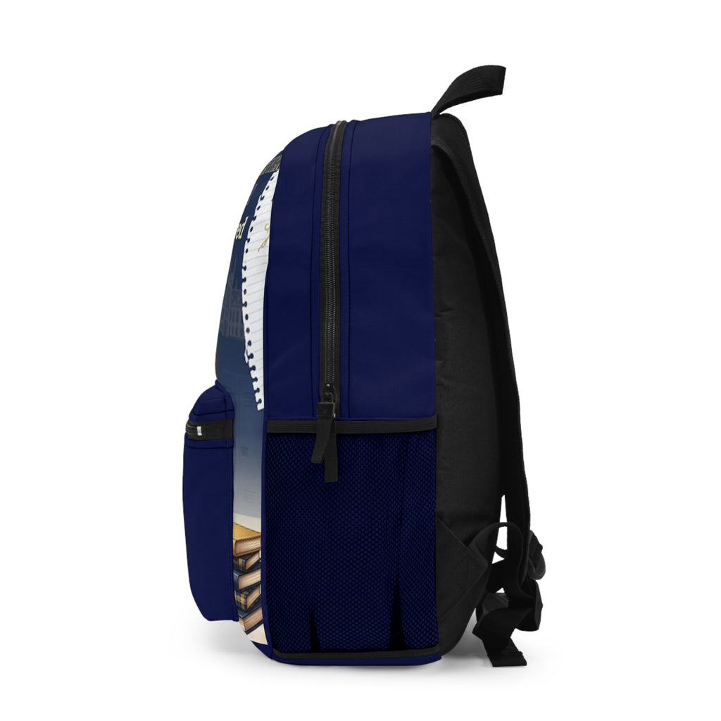 Backpack — "Honor Roll & Unbothered" Smart Girl Era School Backpack (Personalized Name)