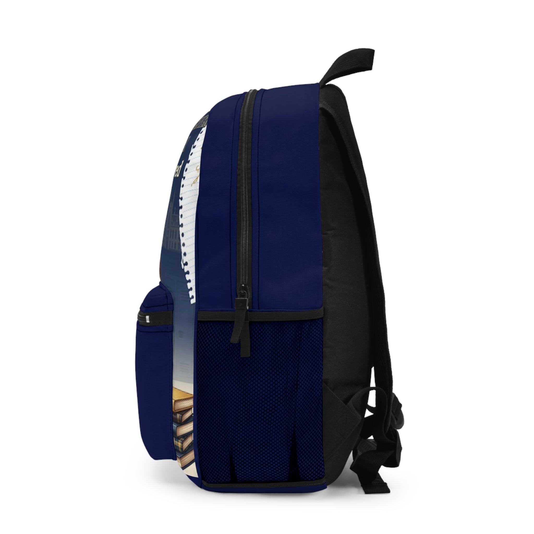 Backpack — "Honor Roll & Unbothered" Smart Girl Era School Backpack (Personalized Name)