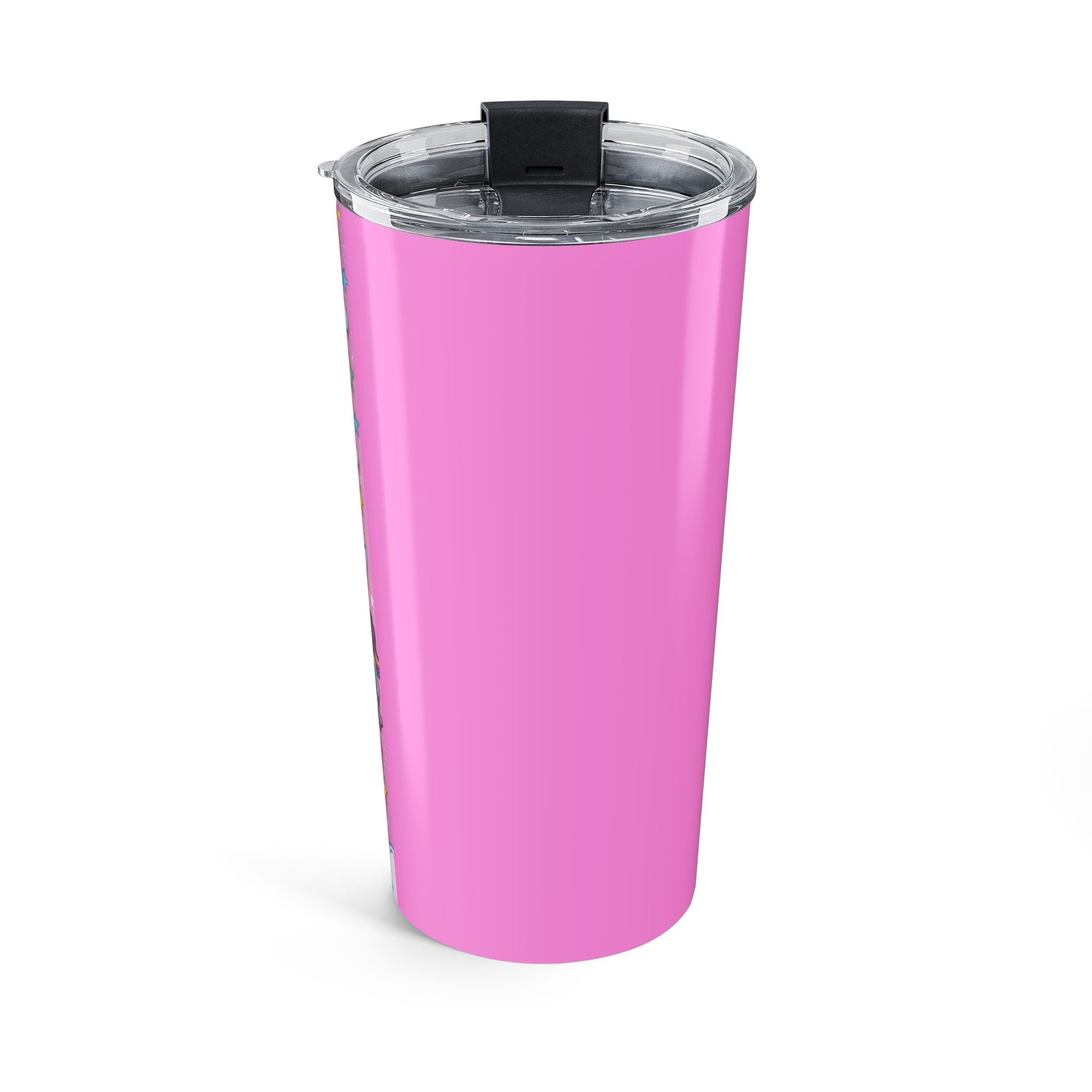 Superstar Girl Rainbow 20oz Tumbler — Cute Pink Stainless Travel Cup