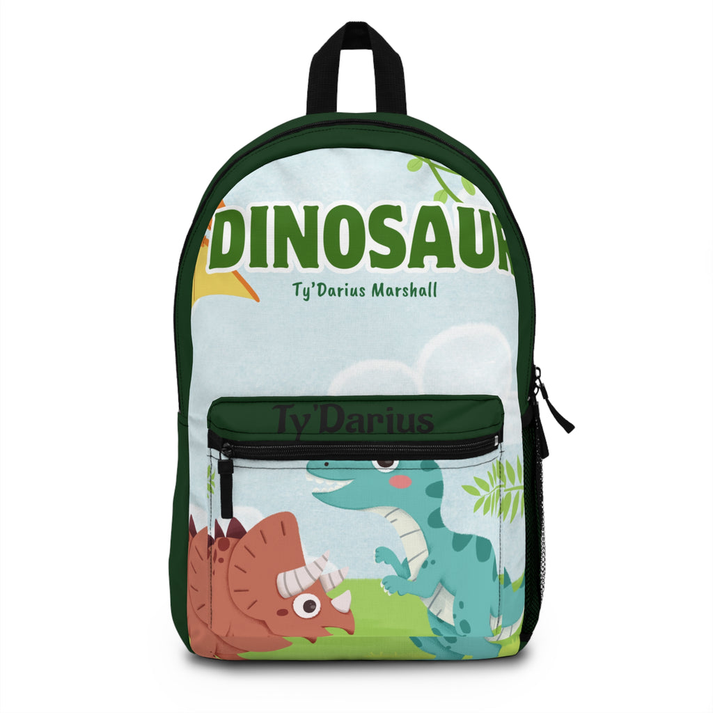 Kids' Dinosaur Backpack — Personalized 'Dinosaur' Design (Ty'Darius Marshall)