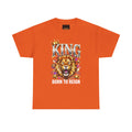 King Lion T-Shirt — Bold Crowned Lion Graphic Tee